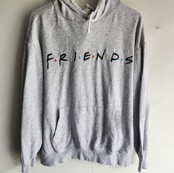 Warner Brothers Womens Size Medium Grey Friends Hoodie - Picture 1 of 1
